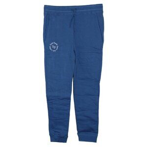 South Parade Womens Cotton Lucy Drawstring Skinny Sweatpants Solid Blue Medium